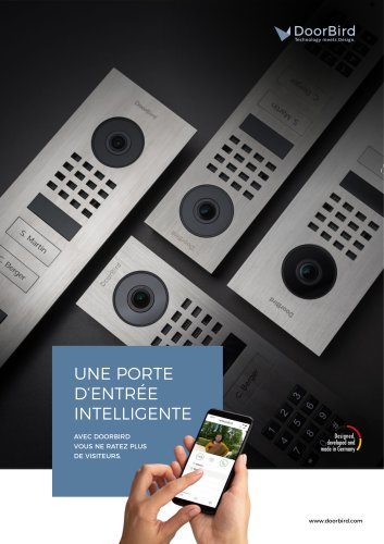 DoorBird - Catalogue des Produits