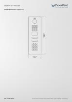 Interphone Vidéo IP D2102KV - 5