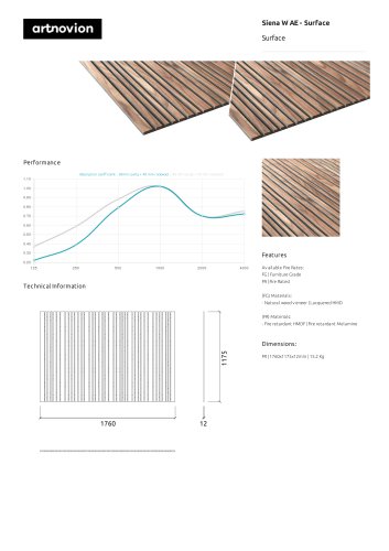 Siena W AE - Surface