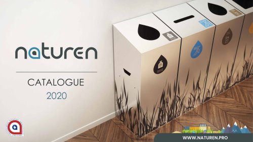 NATUREN - MEUBLES DE TRI ET DISTRIBUTEUR DE GEL 2020