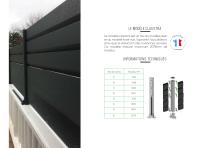 Cloture Aluminium en Kit - 18