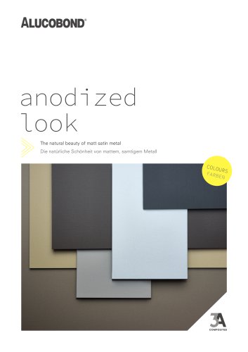 ALUCOBOND&reg;  anodized look