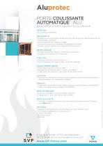 Aluprotec - PORTE COULISSANTE AUTOMATIQUE ALU - 2