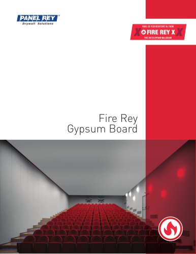 FIRE REY GYPSUMBOARD TDS