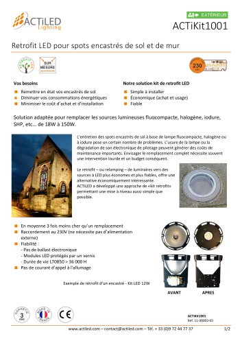 ACTiKit1001 Extérieur