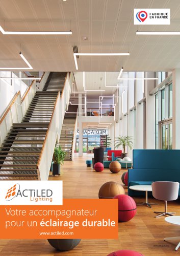 ACTiLED fabricant francais luminaires LED durables