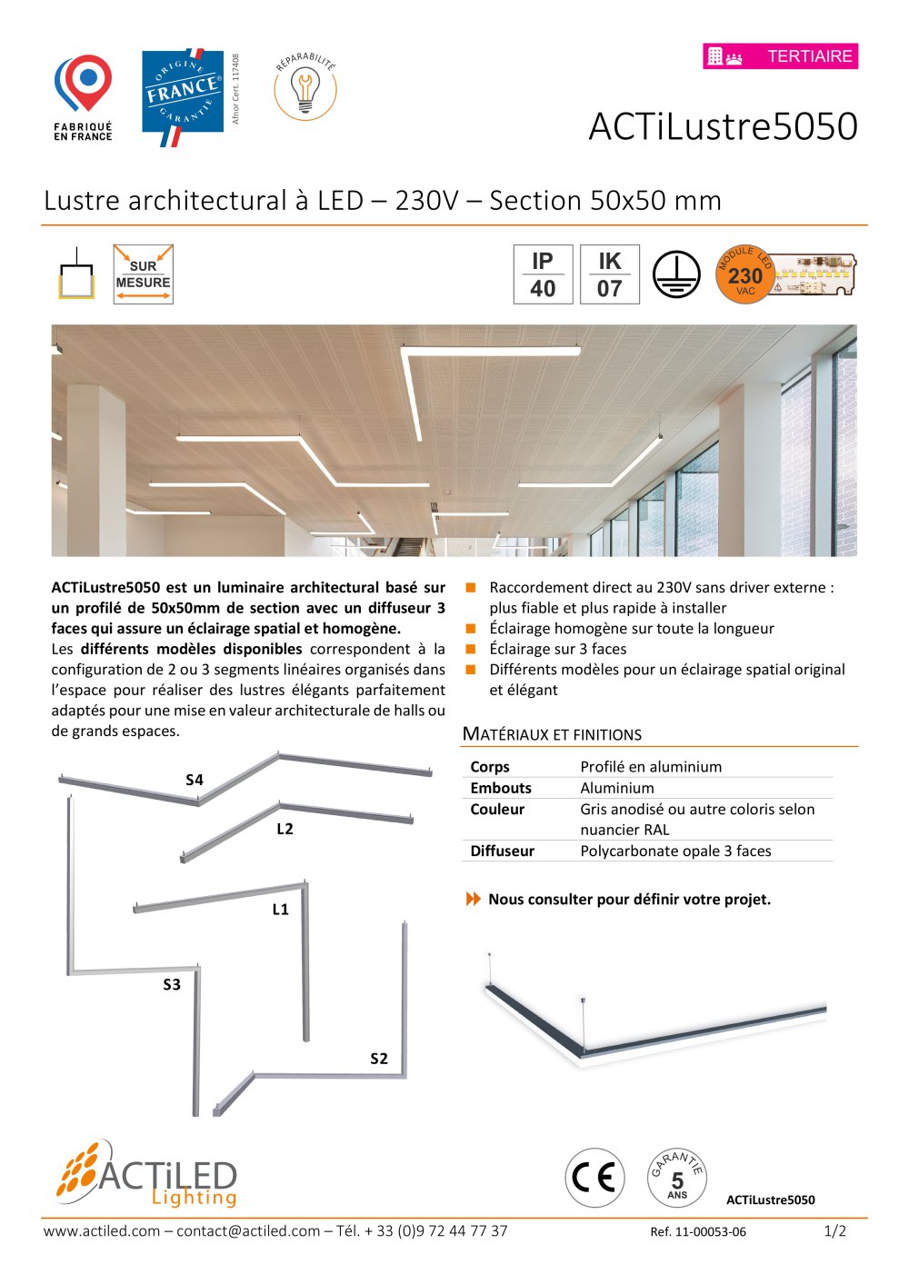 ACTiLustre5050 - ACTiLED Lighting