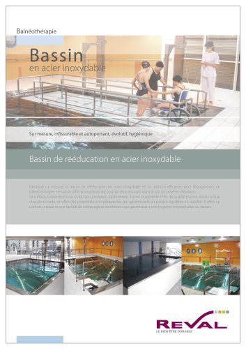 Bassin en acier inoxydable