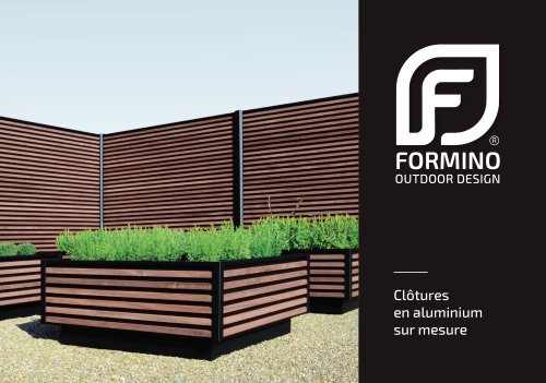 Formino - Clôtures en aluminium sur mesure