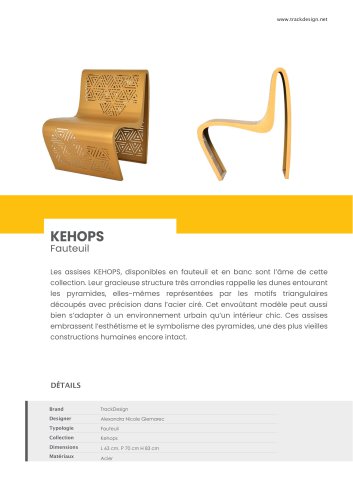 KEHOPS Fauteuil