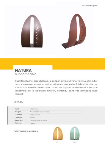 NATURA Support à vélo