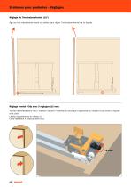 Systèmes pour poubelles - Eléments coulissants - 12