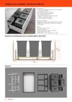 Systèmes pour poubelles - Eléments coulissants - 6