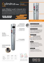 CYLINDRUS INOX Totem de contrôle d'accès