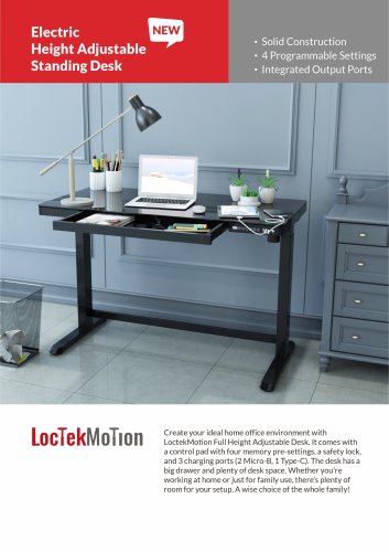 Loctek ET118W-N Mental Desk