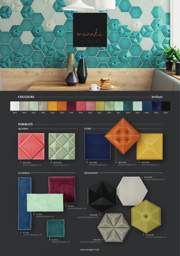 meraki BY CERAGNI | Carreaux de c&eacute;ramique - aspect fait main