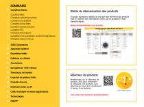 Tableaux comparatifs des produits - 2