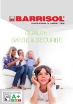 Barrisol Qualité, Santé et Sécurité - 1