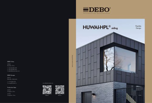 DEBO HUWAI-HPL Exterior Siding