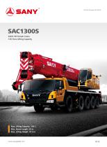 All-terrain Crane-SAC1300S