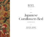 SC141 Japanese Cornflowers Red