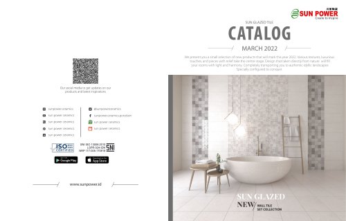 SUN GLAZED TILE CATALOG MARCH 2022