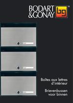 Boites aux lettres intérieures - Catalogue 2009 - 1