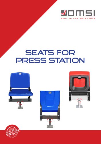 Seats for press station