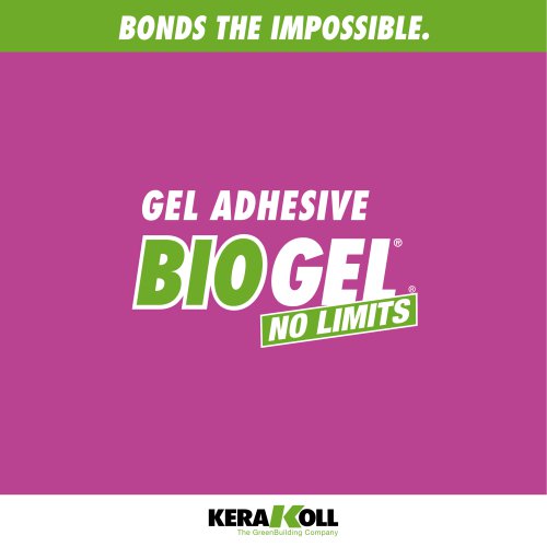 Biogel® Gel Adhesives