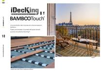 Terrasse en bambou Espresso BambooTouch®