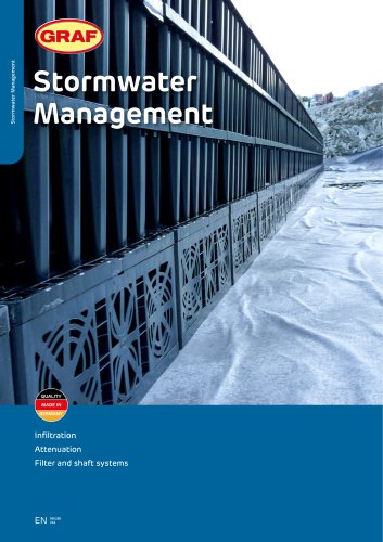 Catalogue Stormwater Management