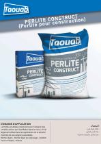 PERLITE CONSTRUCT (Perlite pour construction) - 1