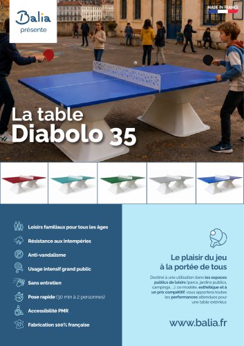 Fiche descriptive DIABOLO RESITEC HD 35
