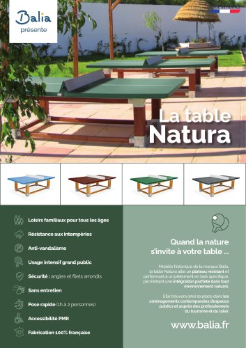 Table Natura