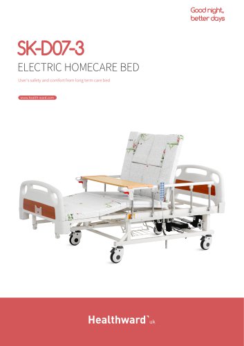 SK-D07-3 Electric Homecare Bed Health Ward