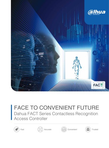 Dahua FACT Series Contactless Recognition Access Controller