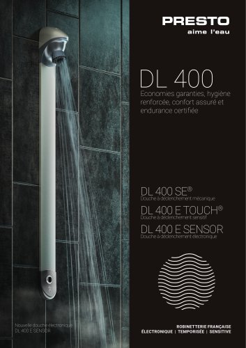 Gamme DL 400 - robinet de douche