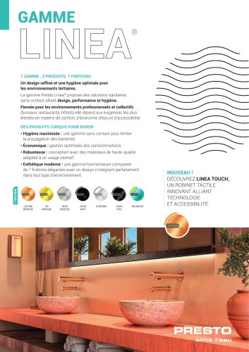 Gamme Linea®