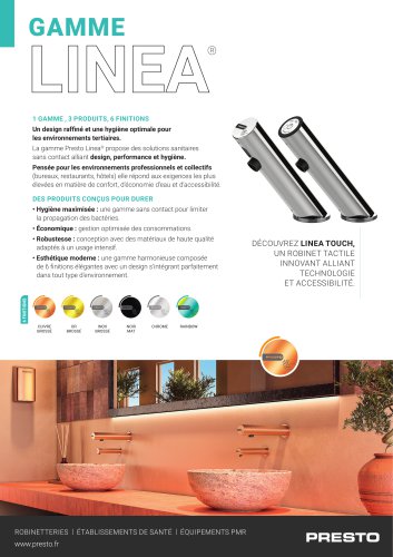 Gamme Linea&reg;