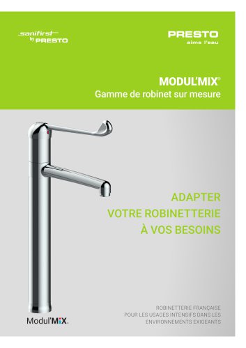 MODULMIX® - robinet modulaire