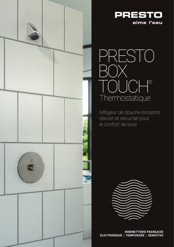 PRESTO BOX TOUCH® Mitigeur de douche encastré