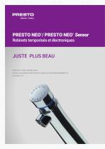 PRESTO NEO®/NEO® SENSOR/ NEO® DUO - robinet lavabo-1