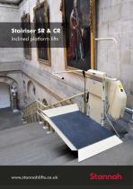 Stairiser SR & CR Inclined platform lifts