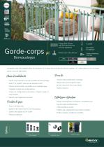 FICHE PRODUIT GARDE-CORPS