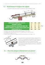 MISE EN OEUVRE DES PLAQUES EN FIBRES-CIMENT PROFIL 235 ET 200 POUR SUPPORT DE TUILES CANAL - 10