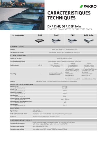 DXF, DMF, DEF, DEF Solar