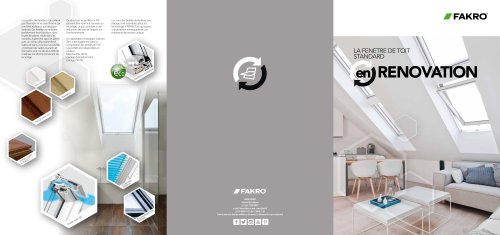 FAKRO LA FENETRE DE TOIT STANDARD  en RENOVATION