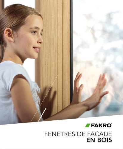 FAKRO FENETRES DE FACADE EN BOIS