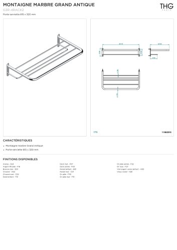 Porte-serviette G3R-4RACK2