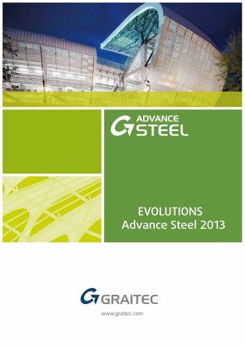 Nouveautés Advance Steel 2013